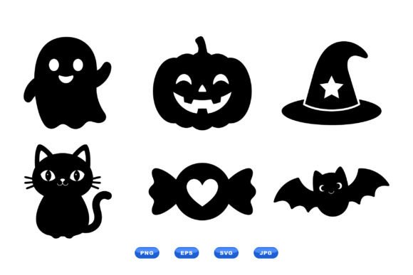 Cute Halloween SVG Icons