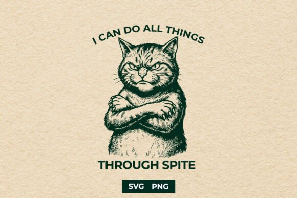 I Can Do All Things Through Spite SVG
