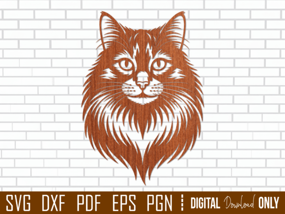 Peekaboo Cat Head Wall Art Sign